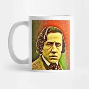 Frédéric Chopin Snow Portrait | Frédéric Chopin Artwork 15 Mug